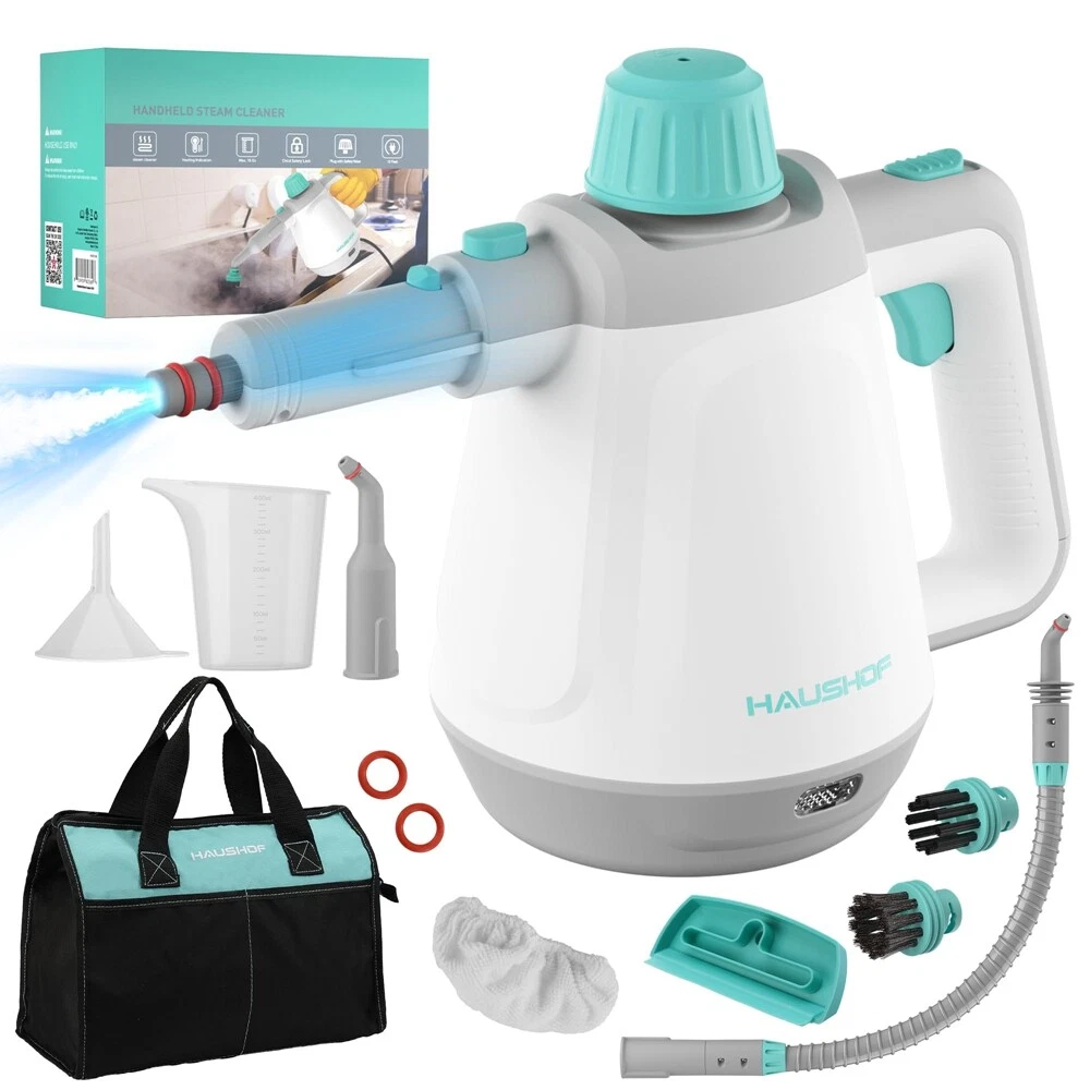 HAUSHOF Handheld Steam Cleaner Steam Cleaner Multi-purpose Natural Steam Cleaner