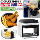 Couzinni Air Fryer 6.5L LCD Fryers Kitchen Oven Airfryer Oil Free Healthy Cooker