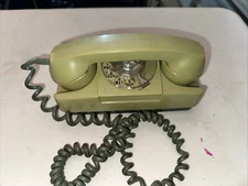 GTE Automatic Electric Vintage Push-Button Telephone Push Button Beige Mod 182