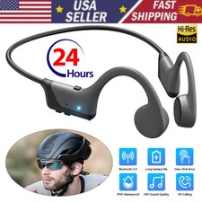  Open-Ear Wireless Bone Conduction Bluetooth Headphones for Sport Fitness NEW