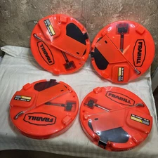 LOT OF 4 FRABILL 1660 10" PRO-THERMAL INSULATED ORANGE TIP-UP 