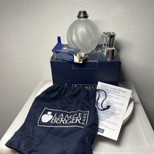 Lampe Berger Fragrance Catalytic Burner Lamp Wave Frosted New Old Stock In Box