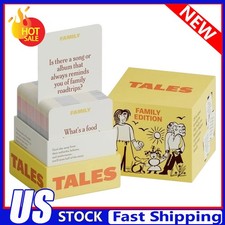 Conversation Starter Cards Family Edition for Games Date Night 150 Cards US