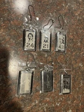 Lot of (6) Nike Air Force XXV Authentic Hang Tag Key Chain *NEW*