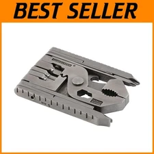 All-in-One Stainless Steel Multi-Tool Kit - Perfect for Repairs & Travel