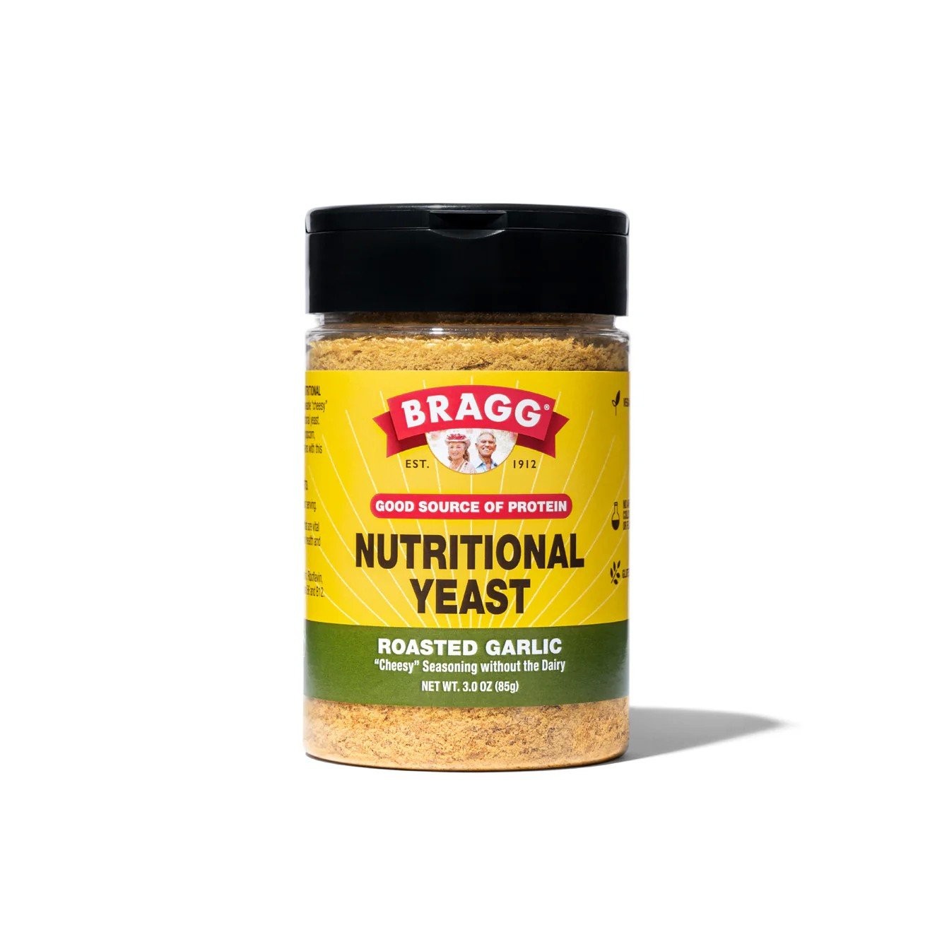 Хлопья Брэгг с обжаренным на дрожжах чесноком, 3 унции