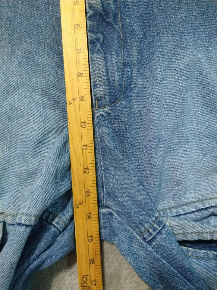 Le Jean De Marithe Francois Girbaud Hombres 36 x 33 Azul Denim Shuttle Suelto De Colección Foto 4 de 4