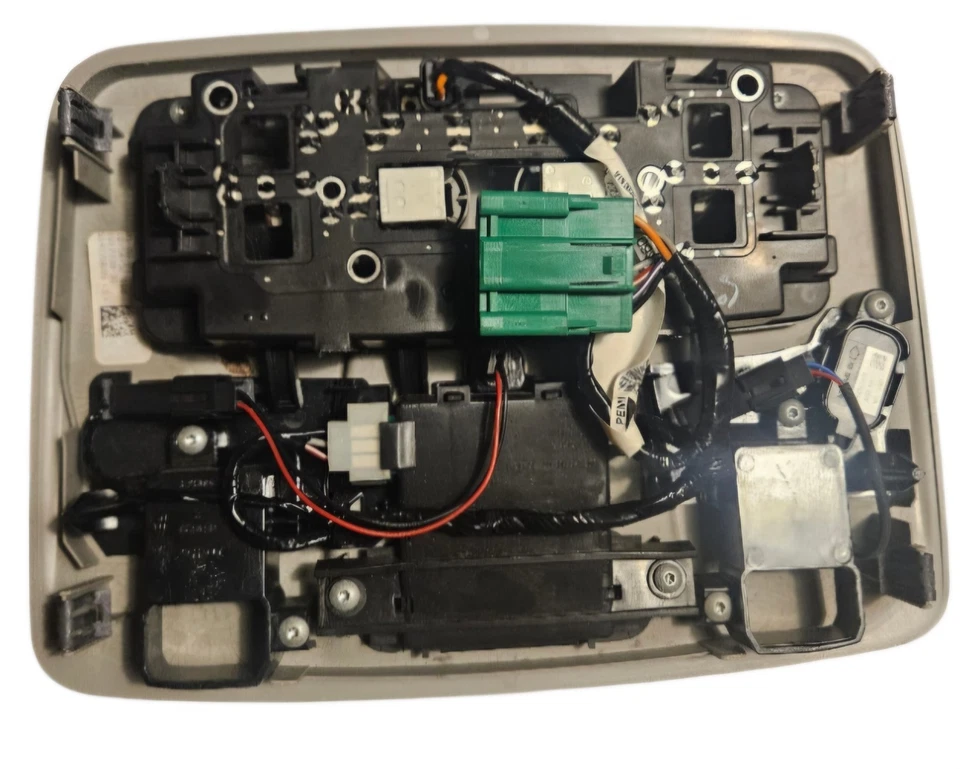 GMC Acadia 2007 2008 2009 consola superior domo luz mapa lámpara OEM 25972452 Foto 3 de 3