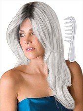 Noriko Angelica Synthetic Wig by Rene of Paris Wig Lift Comb - Bubblegum-R