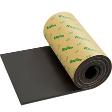High Density Self-Adhesive Sound Insulation Acoustic Closed Cell Foam, 5.8 sq...