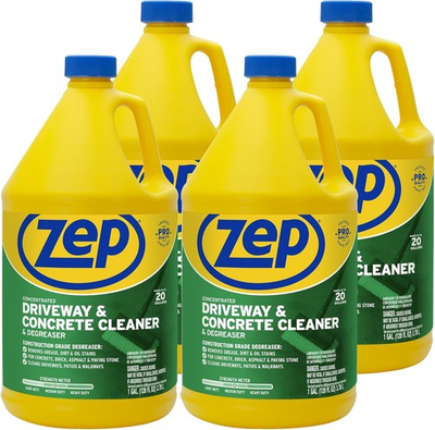 #ad Zep Driveway Masonry and Concrete Cleaner Degreaser Concentrate 1... $96.54