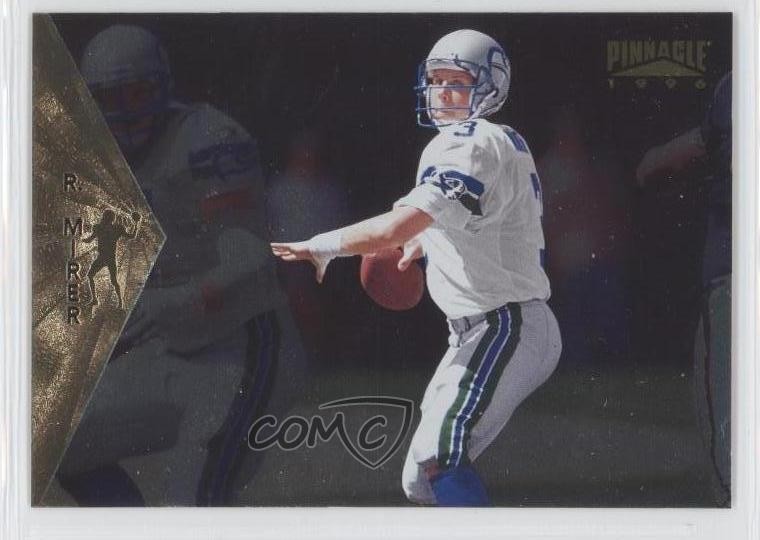 1996 Pinnacle Foil Rick Mirer #74 3a3
