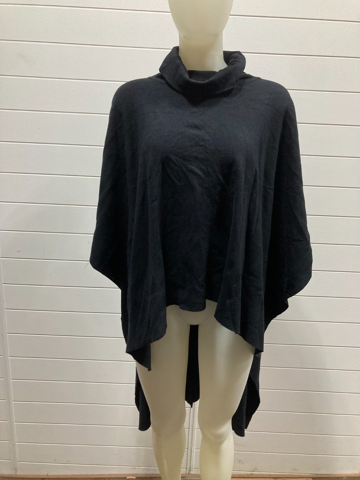 Ladies Long Sleeve Turtleneck Pullover L/XL Cotton Blend Knitted Top Whimsygoth