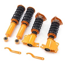 Adjustable Coilovers Shocks Absorbers Kit For Nissan S13 240sx 1989-1994 Adjustable Coilovers Shocks Absorbers Kit For Nissan S13 240sx 1989-1994