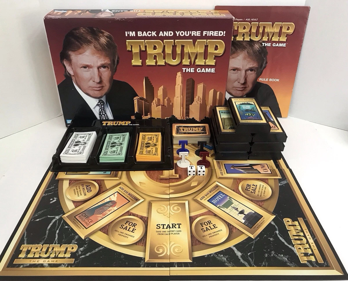 Trump: The Game Board Game Board Contemporary Manufacture Board