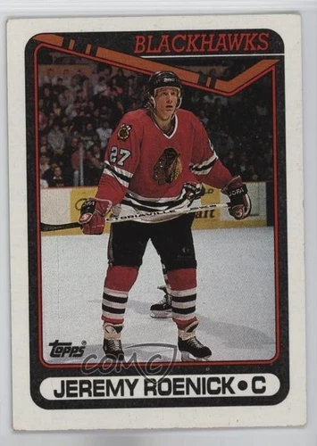 1990-91 Topps Jeremy Roenick #7 Rookie RC HOF