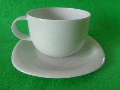 Aroma /  Frühstückstasse 2 tlg  19,5 x 8,1cm Suomi weiß  0,52 L von Rosenthal