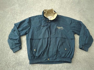 Vintage Time Warner Cable Jacket Mens XL Water Resistant Teflon Pro Celebrity