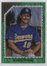 2022 Topps Gallery Green Pattern 66/99 Robin Yount #191 HOF 04br