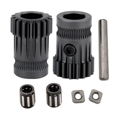 3D Printer Hardened Steel MK3 Drive Gear extruder Dual Gears kit DriveGears E...