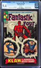 Fantastic Four #56 CGC 9.4 WP 1966 Marvel Comics Silver Age High Grade Key Issue