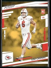 2022 Panini Prestige Leo Chenal RC #371 Kansas City Chiefs