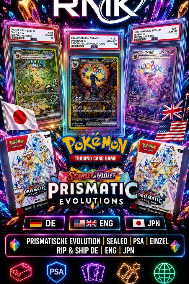 Prismatische Evolution + 151 + Destined Rivals!