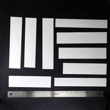 Oracal 651 White Adhesive Vinyl   Narrow Pieces 500 Sq. inches