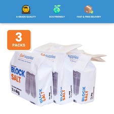3 Pack 6 Block Salt Water Softener for Harveys Pure Natural Softeners Salt Block