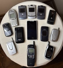 VINTAGE Cell Phone Lot Untested for Parts As Is