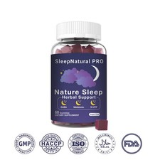 Melatonin, Sleep Support Gummies, Strawberry Flavor, 3mg, 60 Count