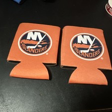 New York Islander Coozie Beer Holder Lot Of 2 