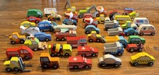 Thomas Tank Engine, Melissa Doug, Battat, Lot of 47 Wooden Vehicles Planes Etc