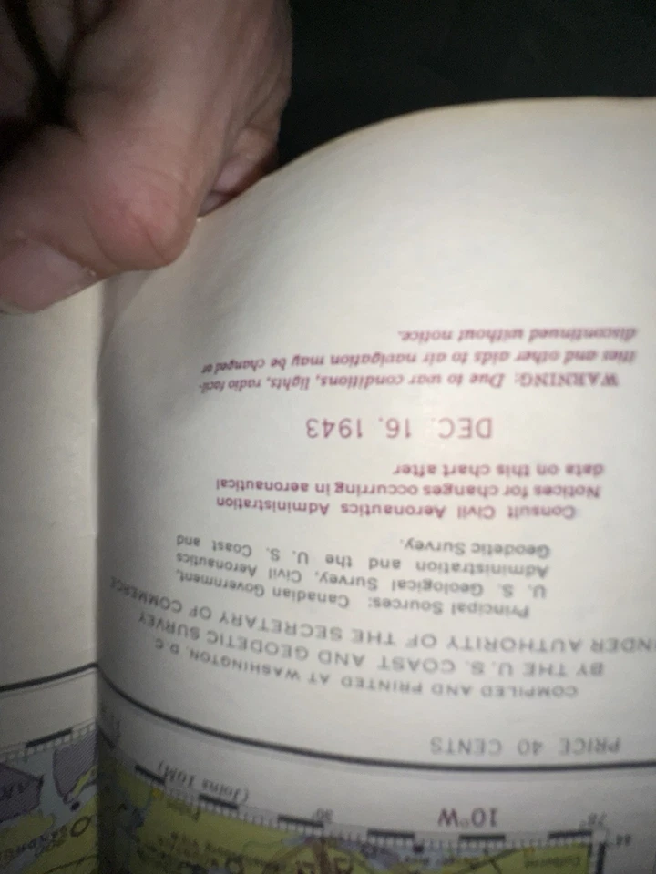 LOT OF 19 VINTAGE MILITARY MAPS 1937-1955 CLASSIFIED, NEW York, PALAU + MORE - Image 4 of 4