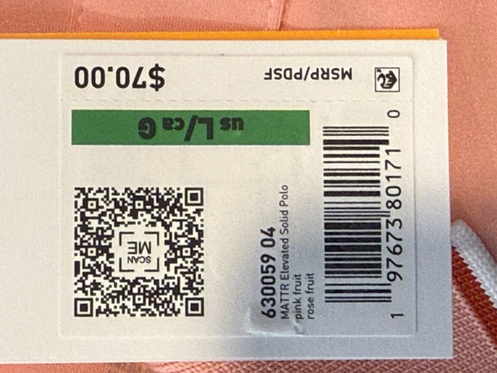 New! Puma MATTR Elevated Solid Short Sleeve Golf Polo - Size Large thumbnail 8