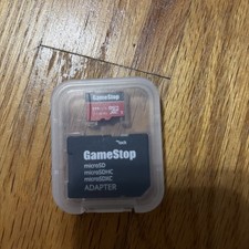 GameStop micro sdxc 256gb With Adapter never used for Nintendo Switch