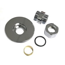 Image of Mira Excel Shower - Compression Fittings Kit - Chrome - 410.47