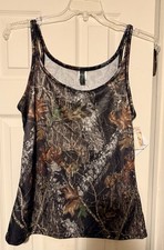 NWT Women’s Mossy Oak Camo Tank Top - Camouflage Lounge Ladies Shirt