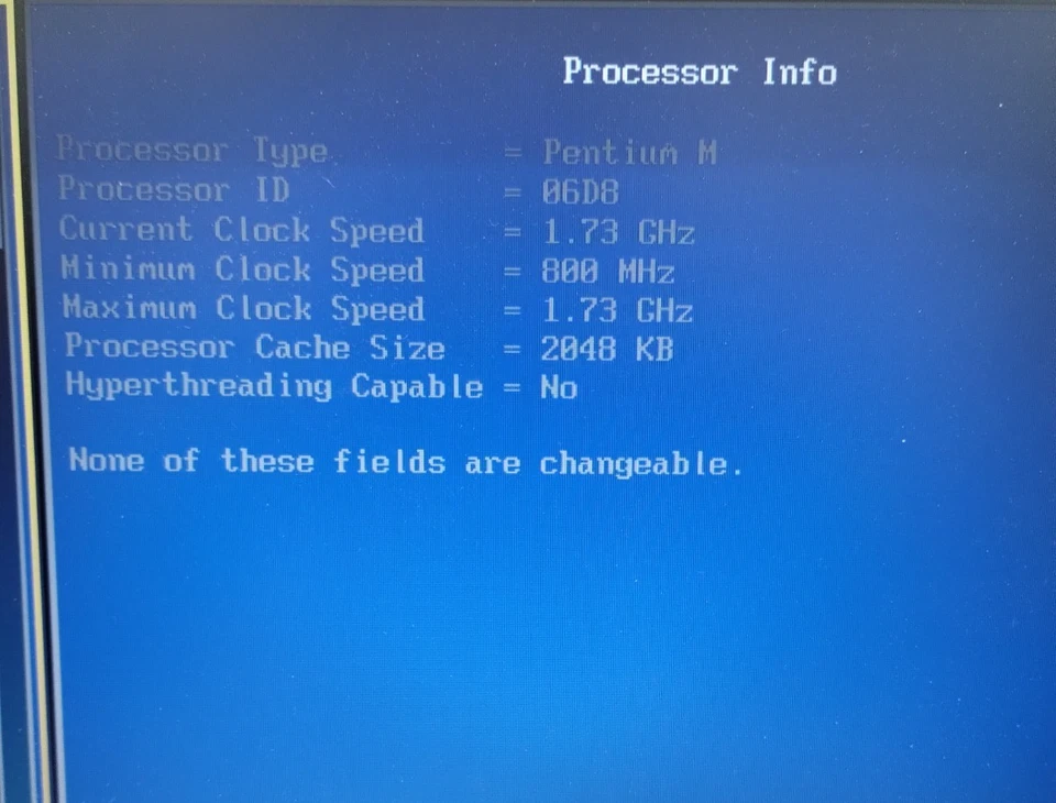 Vintage Dell Latitude D610 14" Laptop Pentium M 2GB RAM No HDD Boots/Bios No OS - Image 2 of 4