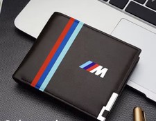 Bmw M Style Wallet Men's License Bank Card Holder M3 F80 1 Series F20 F30 Sport