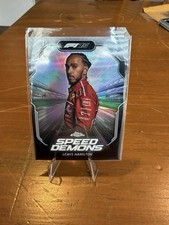 2025 Topps Chrome F1 Lewis Hamilton Speed Demons Refractor Scuderia Ferrari