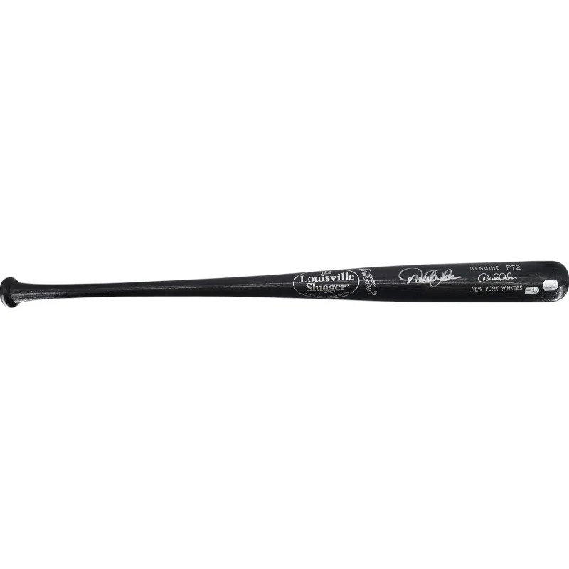 Derek Jeter Yankees Autographed Louisville Slugger Game Model P72 Bat MLB Auth