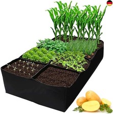 GAESHOW Tomaten Pflanztaschen, Vliesstoff Hochbeet Pflanzsack, Pflanzen Tasche,