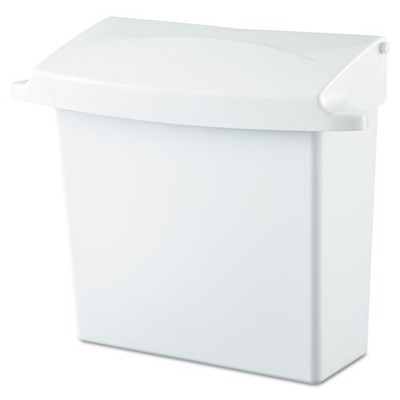 Rubbermaid Commercial Sanitary Napkin Receptacle with Rigid Liner, Plastic