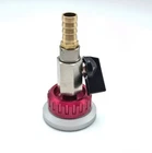 Vacuum valve nozzle self sealing metal Carbon Fiber FRP Vacuum Infusion Process