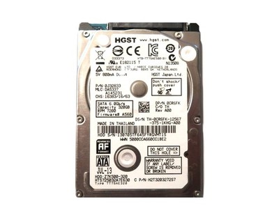 Hitachi 320GB SATA 7200RPM 2.5'' Hard Drive HTB-TT7SAE500 CR6FK 0J32833