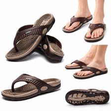 Massage Flip-flops Summer Men Slippers Beach Sandals Comfortable Men Casual Shoe
