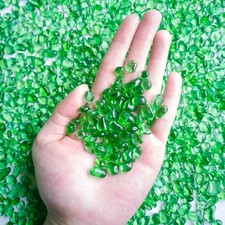 Aquarium Gravel Fish Tank Rocks Pebbles Small, 0.93 Pound Green