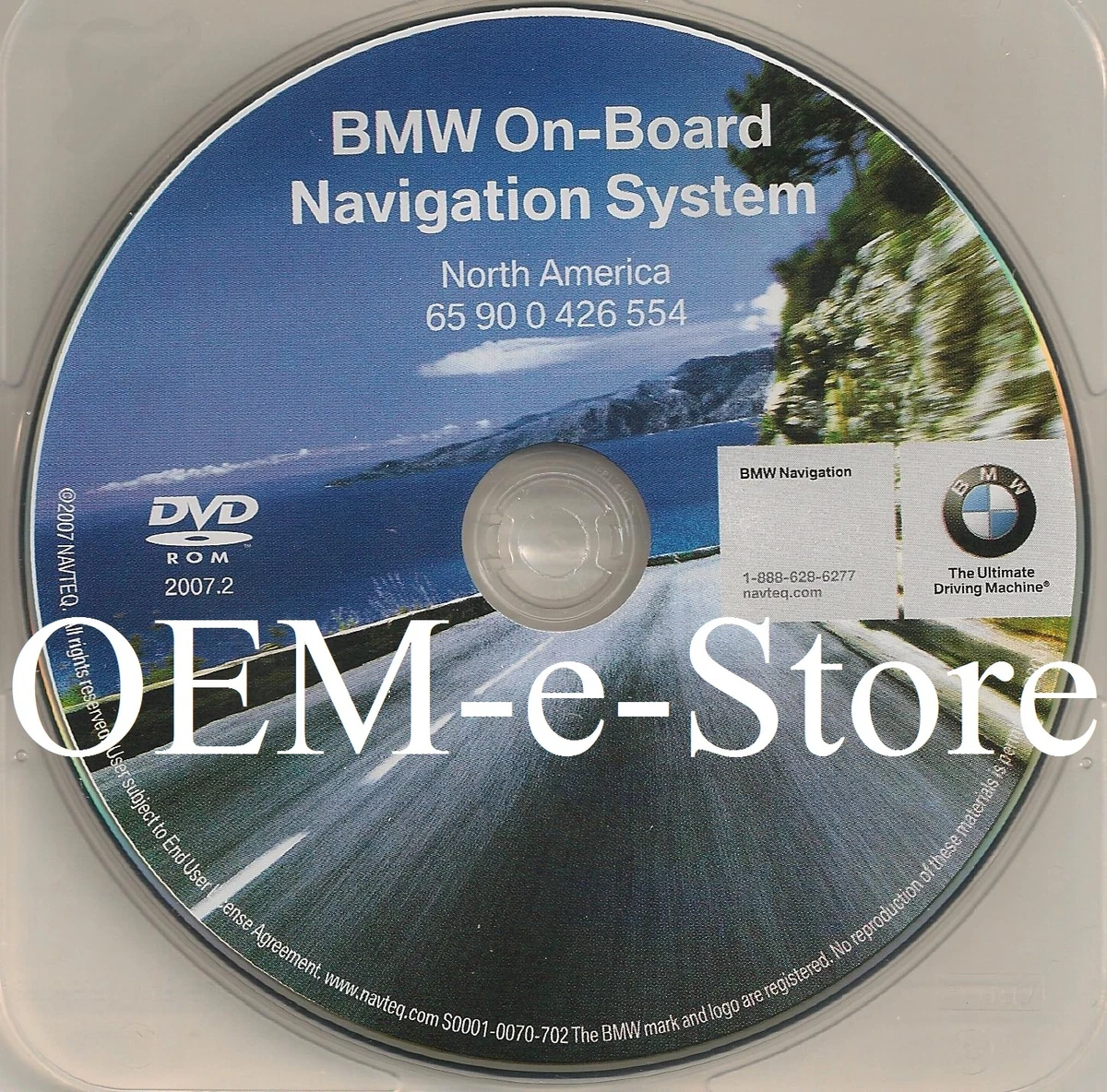 2004 2005 2006 BMW Mini Cooper & Cooper S Navigation DVD Map U.S