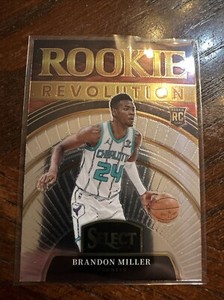 2023-24 Select Brandon Miller Rookie Revolution RC #5 Hornets